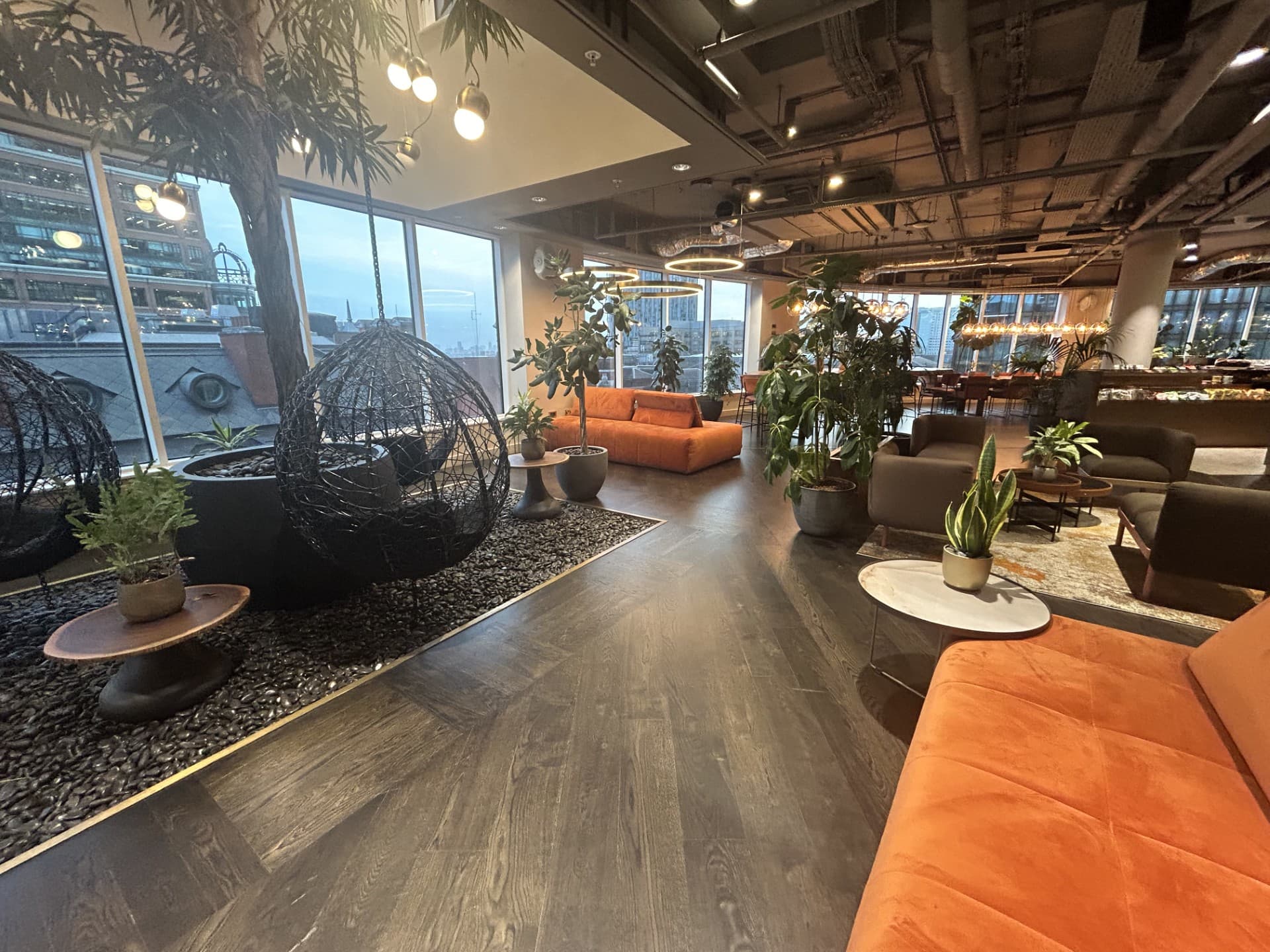 Commercial office flooring space restoration in City of London