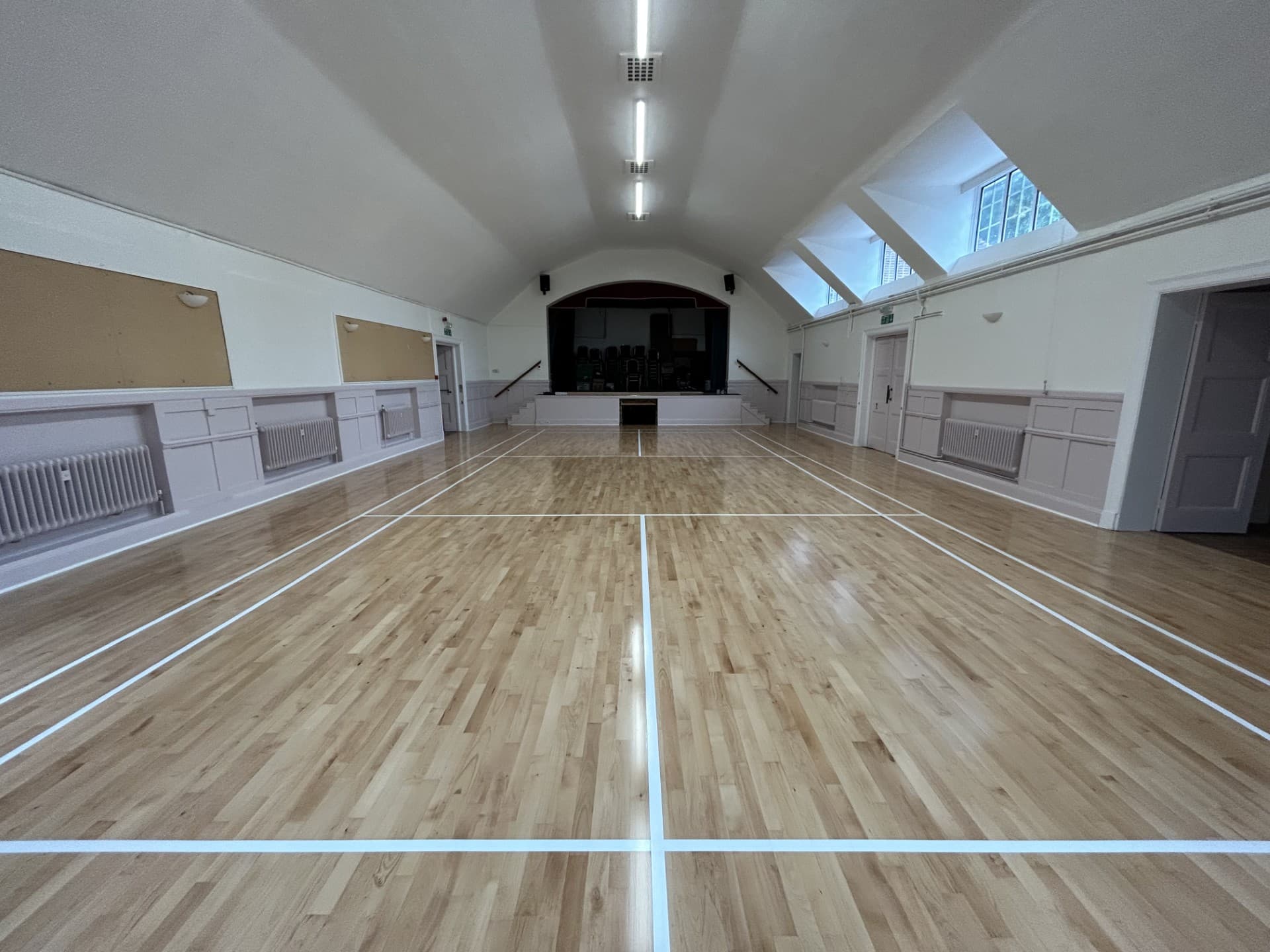 Village Hall in Rickmansworth - Full Flooring Service from Ironwood Flooring Services - Supply, Installation, Sanding & Sealing