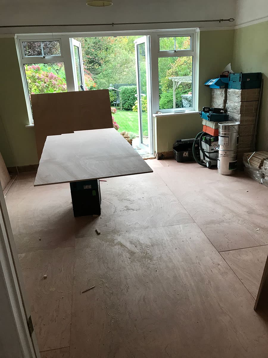 Oak Parquet Herringbone, Kings Langley 02
