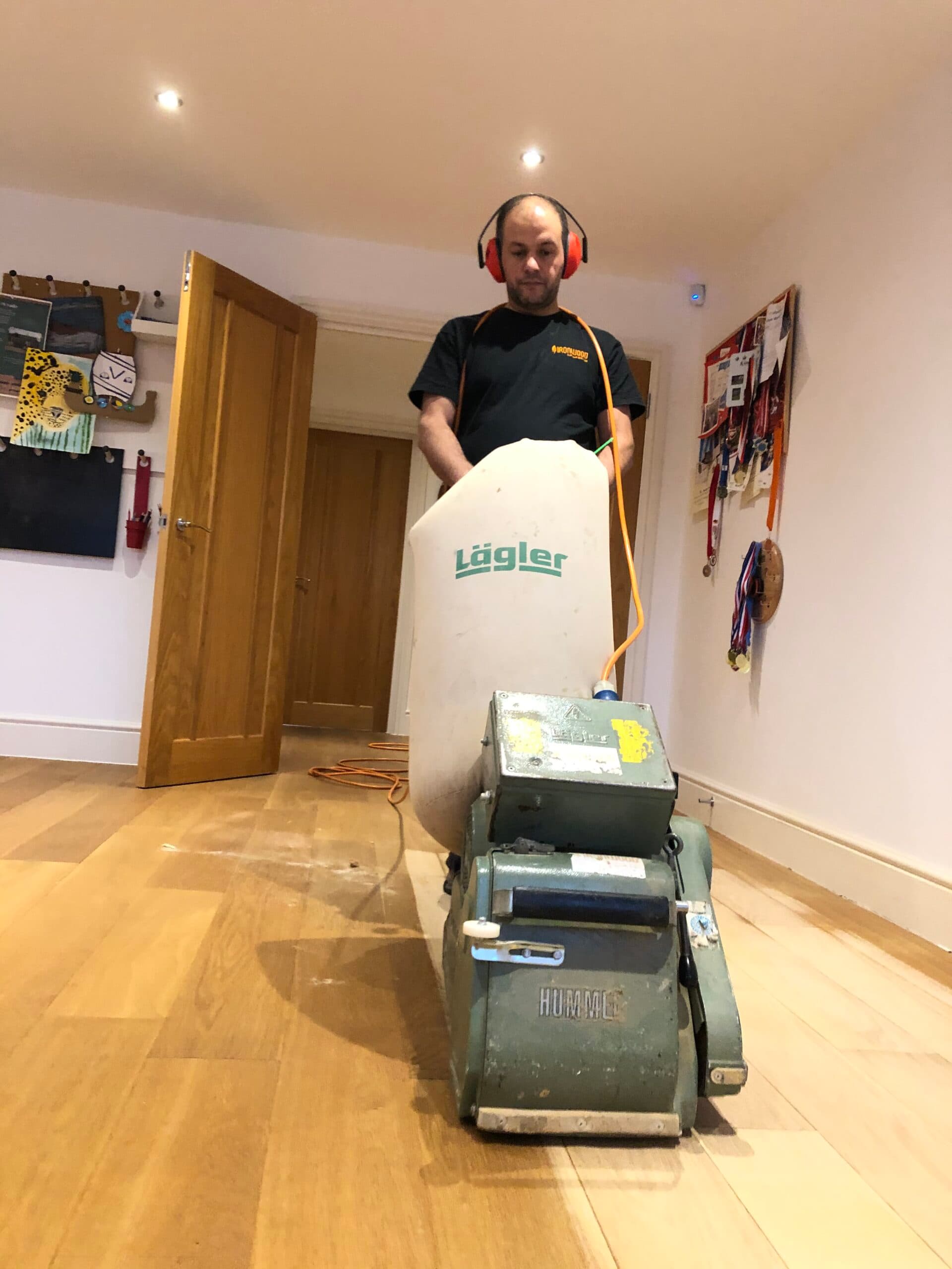 Floor sanding Harpenden Oak Plank floor