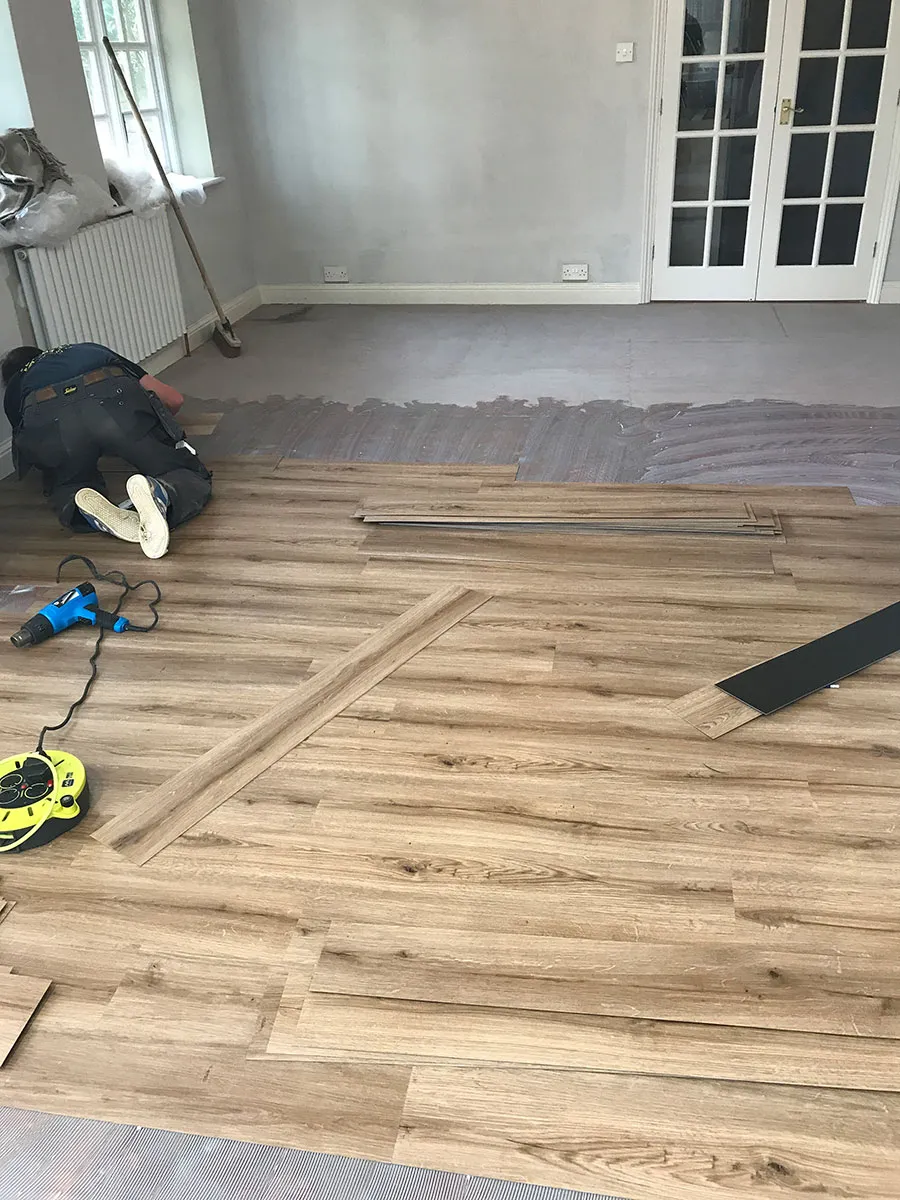 LVT Kitchen Diner Harpenden 01