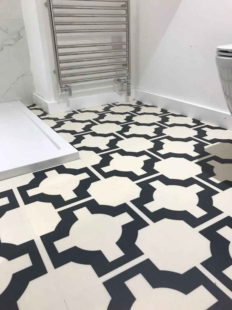 LVT-Harvey-Maria-Harpenden Luxury Vinyl bathroom flooring waterproof