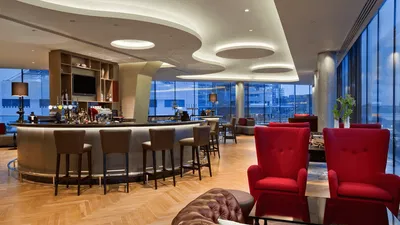 Hilton hotel Wembley, Sanding and Sealing, commercial flooring